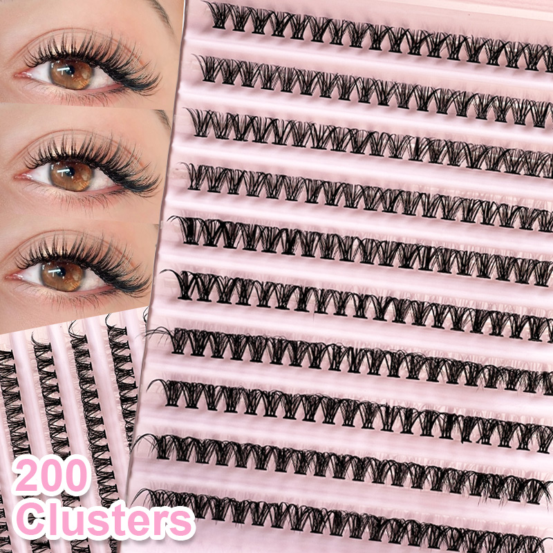 Eyelash Extensions - Индивидуальные ресницы, пучок ресниц, 8-16 мм,