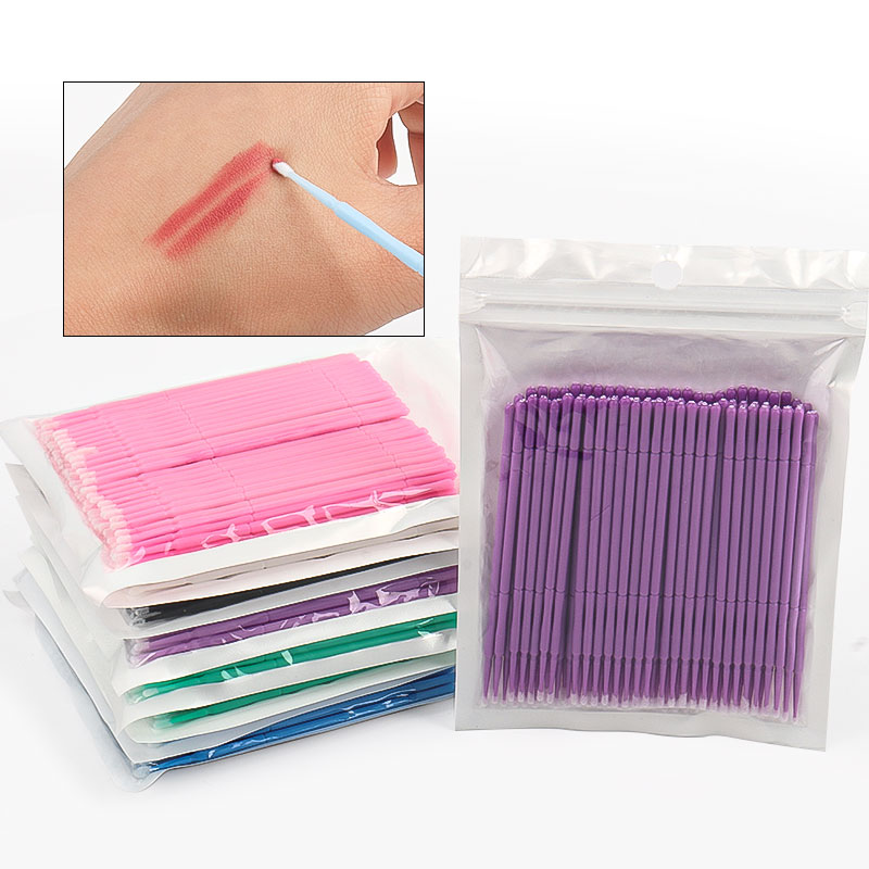 Eyelash Extension Options - 100 шт./пакет, бамбуковые тампоны для наращивания