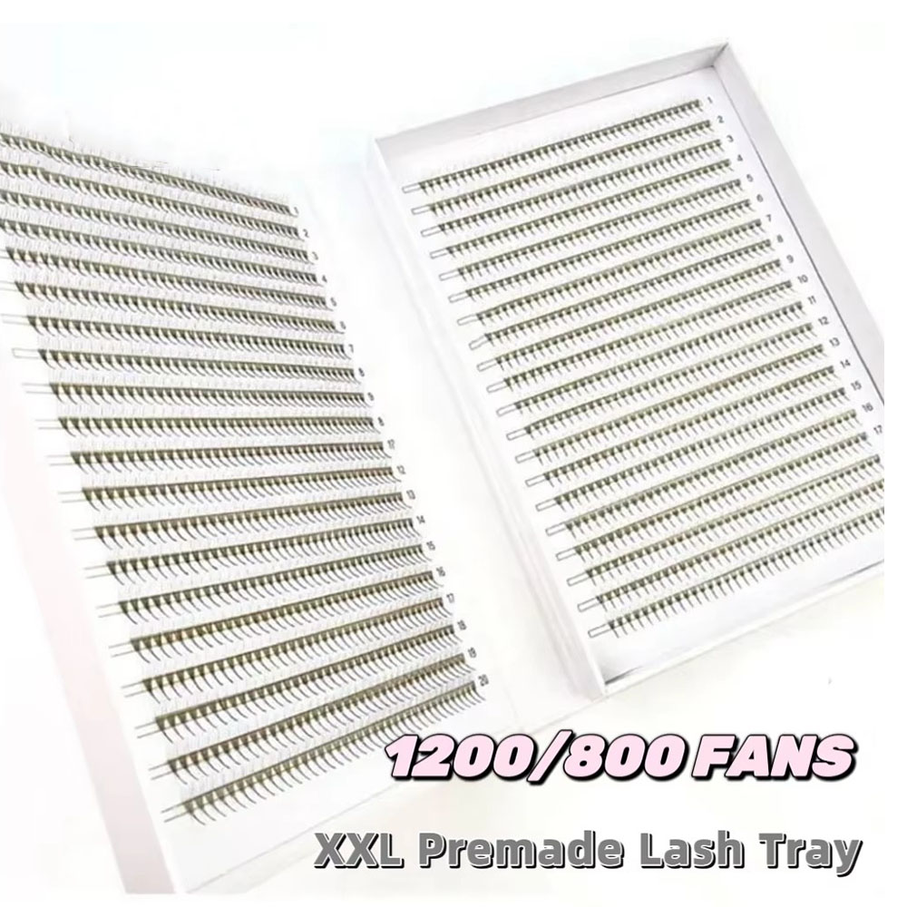 Eyelash Extension Hybrid - 2D-16D 1600/880 Вентиляторы PBT Hybrid Готовые