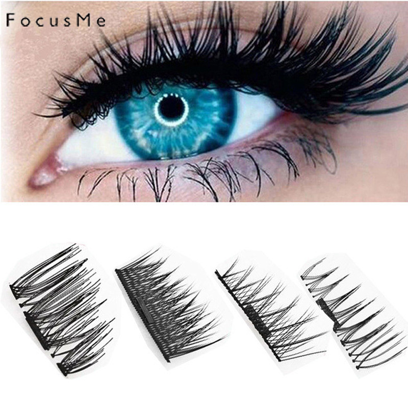 Eyelash Extension For Big Eyes - FocusMe 4 шт./2 пары накладных ресниц