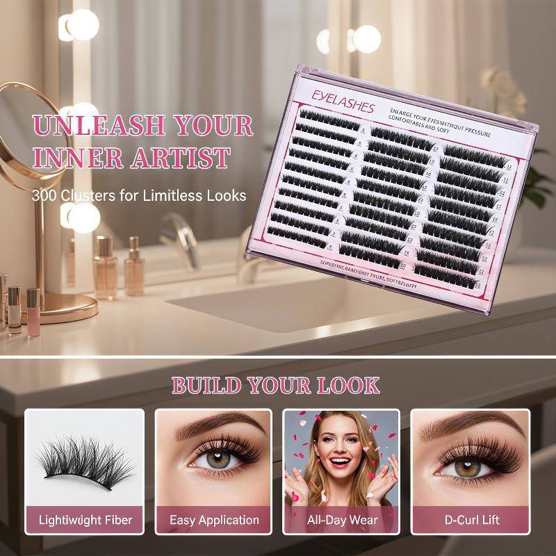 Наращивание ресниц пучками, 30 – обзор и цена Eyelash Extension Cluster