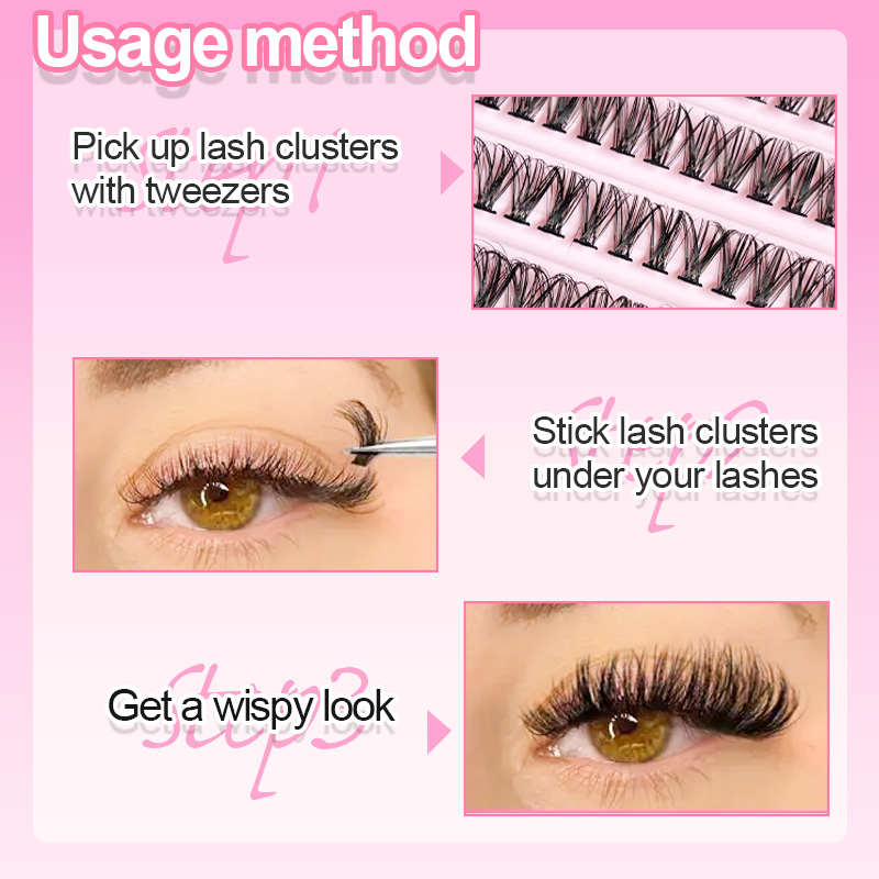 Индивидуальные ресницы, пучок  – обзор и цена Eyelash Extensions