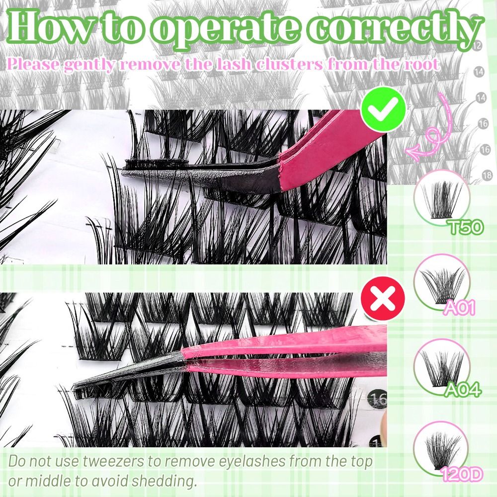 Накладные ресницы Natural Look – обзор и цена Eyelash Extension Cluster