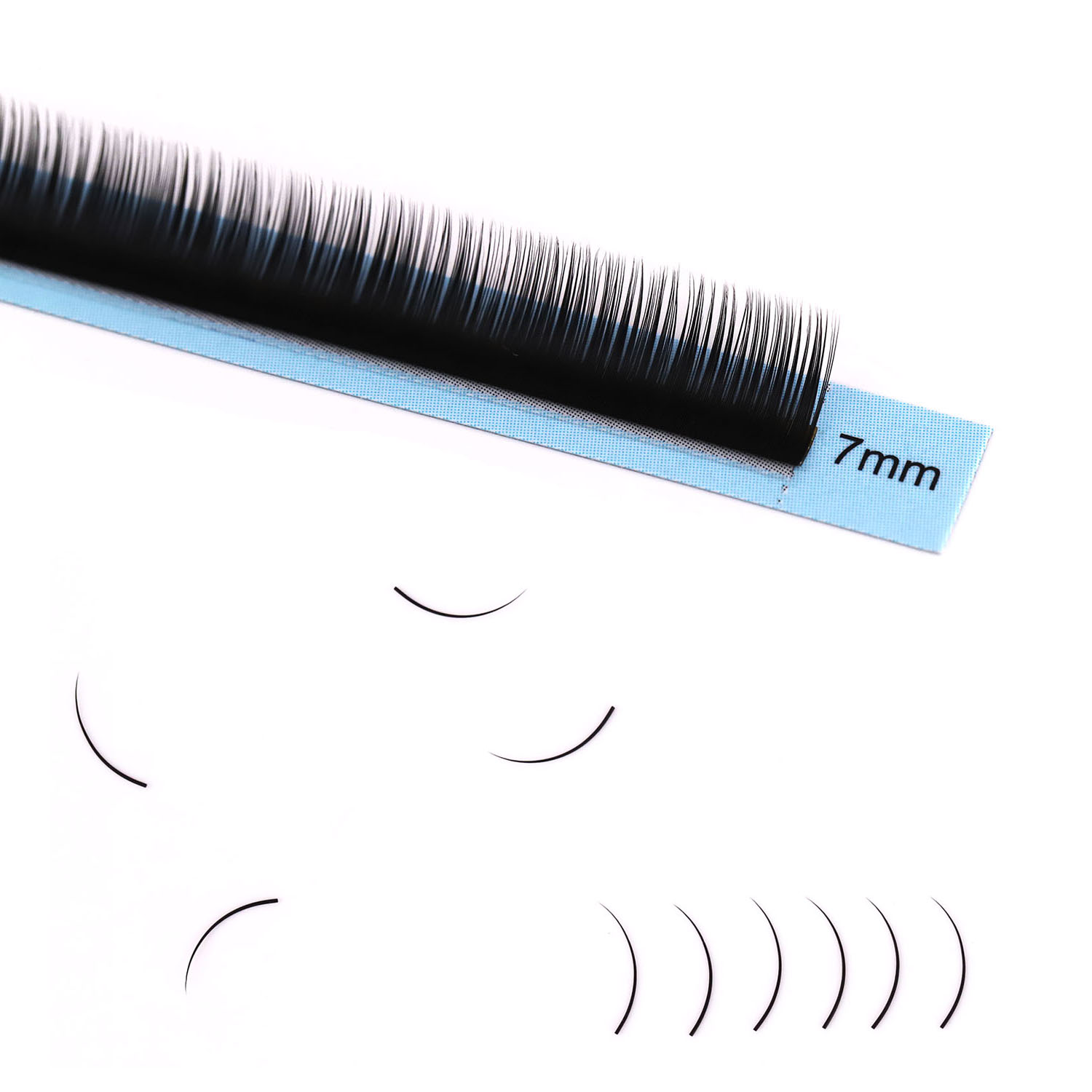 AGUUD J B Curl Нижние ресницы  – обзор и цена Eyelash Extension Hybrid