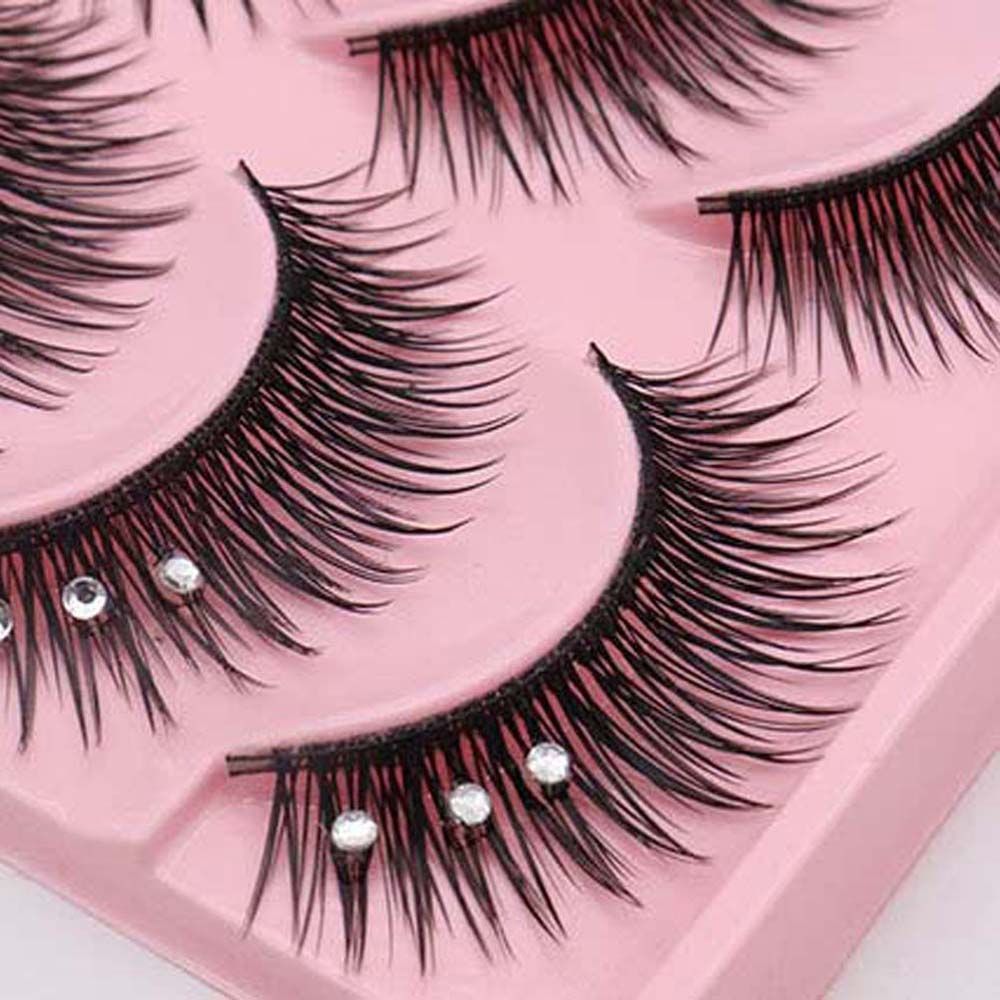 Ресницы, блестящие стразы, инс – обзор и цена Eyelash Extension For Big Eyes