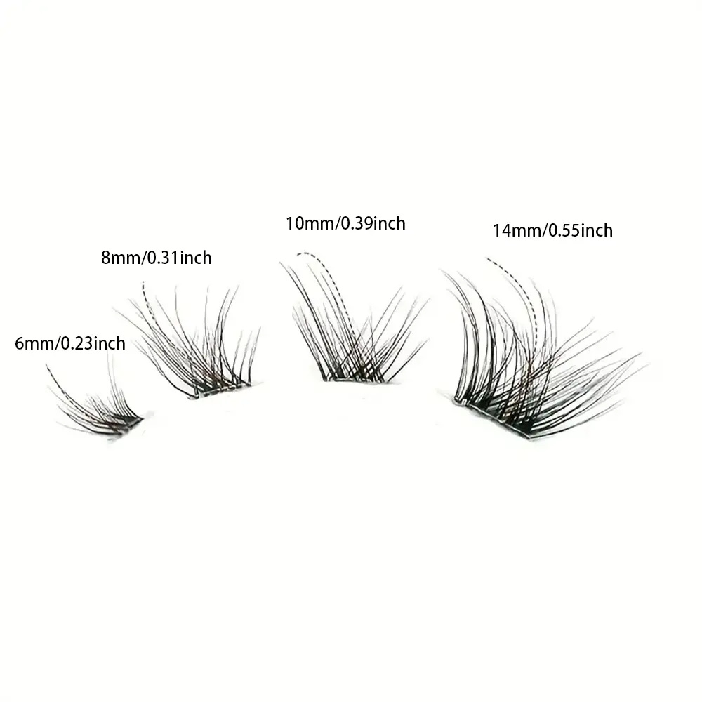 Ресницы Невидимые для наращива – обзор и цена Eyelash Extension For Big Eyes