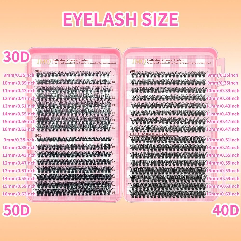 Накладные ресницы длиной 9-16  – обзор и цена Eyelash Extension Cluster