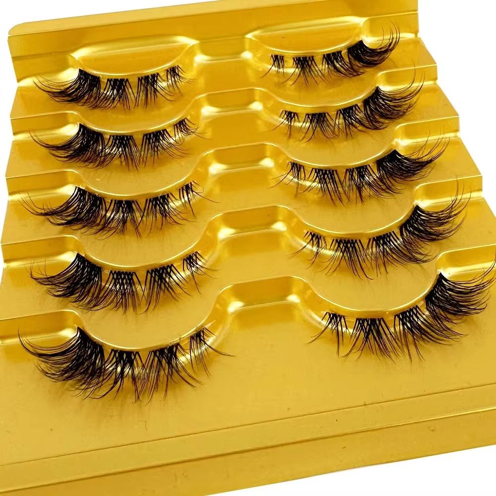 5 пар норковых ресниц, невидим – обзор и цена Eyelash Extension For Big Eyes