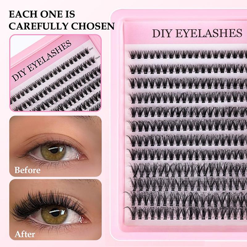 Набор для наращивания ресниц N – обзор и цена Eyelash Extension Cluster