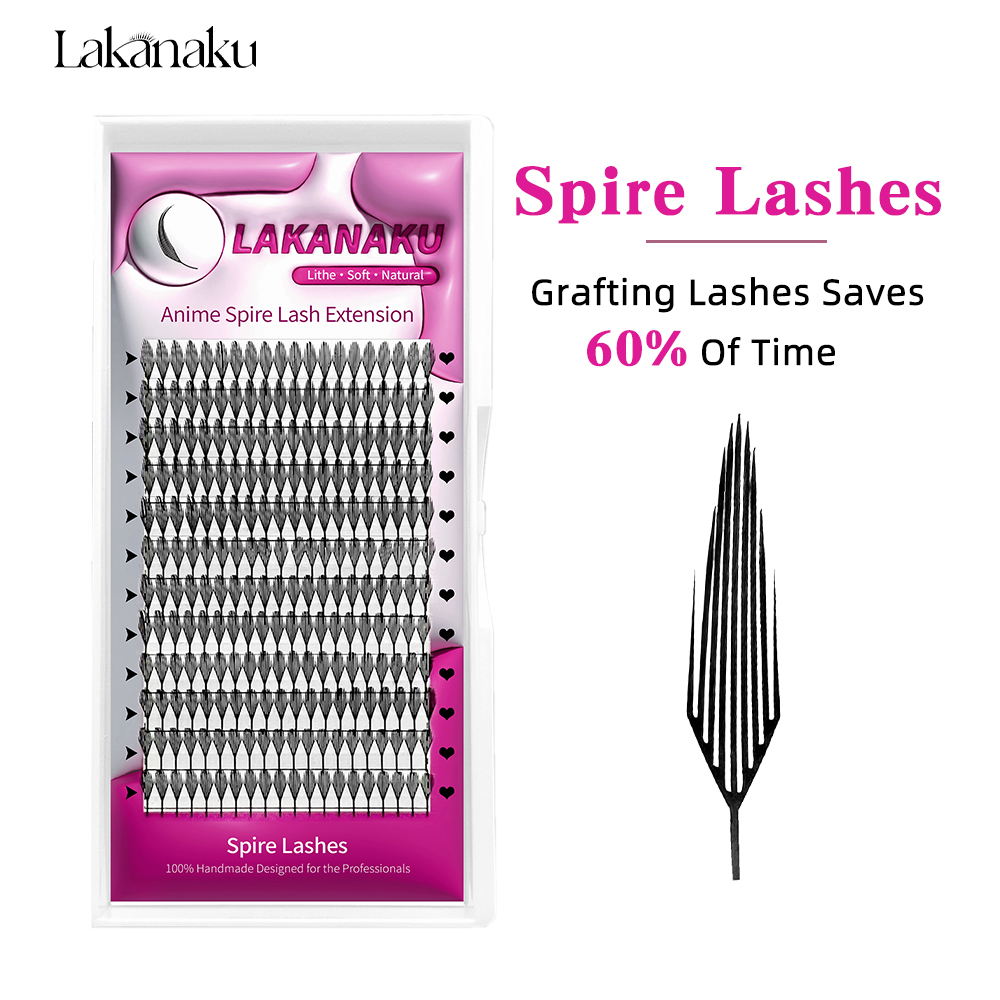 LAKANAKU Manga Аниме Spire Нар – обзор и цена Eyelash Extension Hybrid