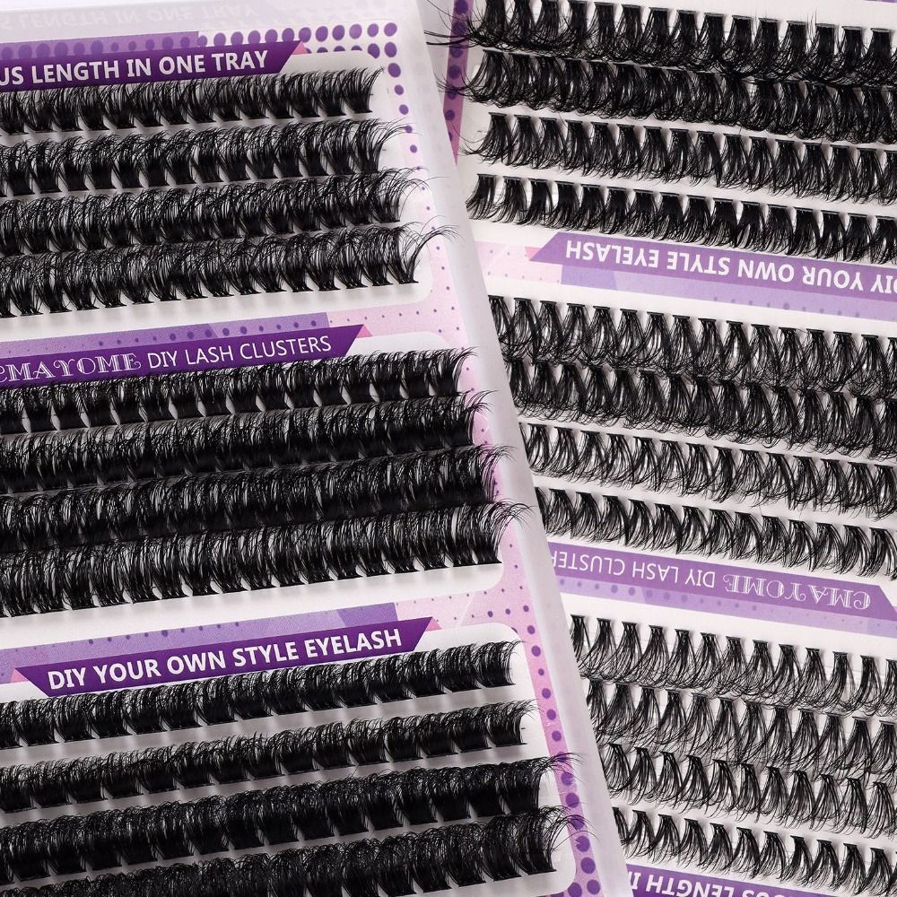 Натуральные накладные ресницы  – обзор и цена Eyelash Extension Cluster
