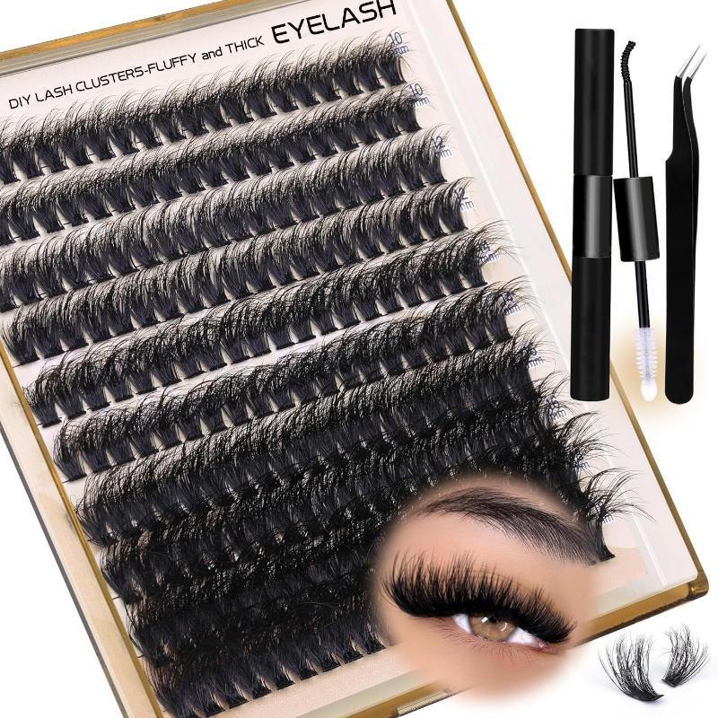 Новые пушистые объемные пучки  – обзор и цена Eyelash Extension Cluster