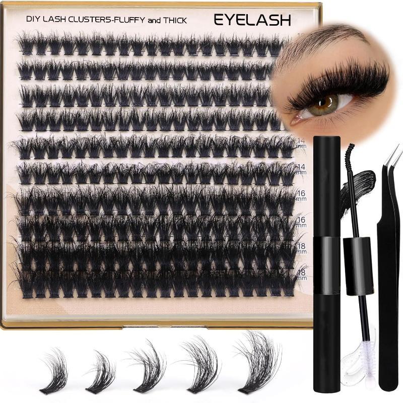 Новые пушистые объемные пучки  – обзор и цена Eyelash Extension Cluster