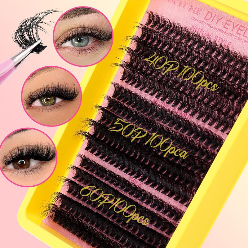 Набор накладных ресниц: индиви – обзор и цена Eyelash Extension Cluster