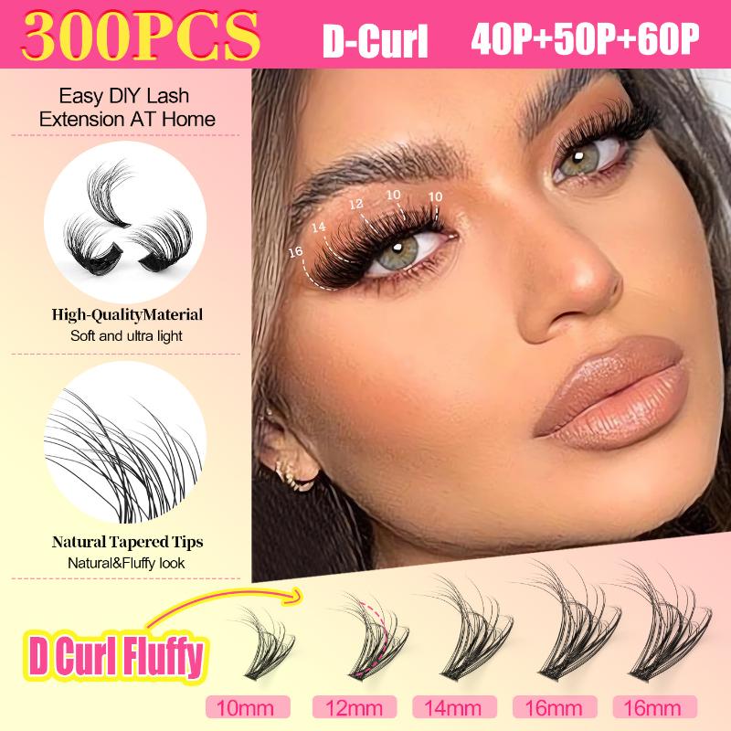 Набор накладных ресниц: индиви – обзор и цена Eyelash Extension Cluster