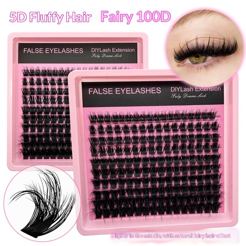 Новые пышные толстые ресницы-п – обзор и цена Eyelash Extension Cluster