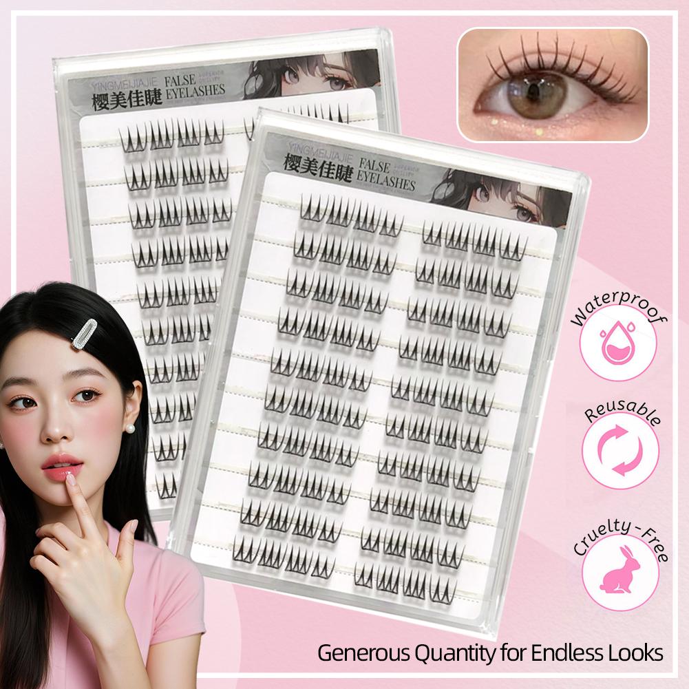 U-образные накладные ресницы б – обзор и цена Eyelash Extension Korea