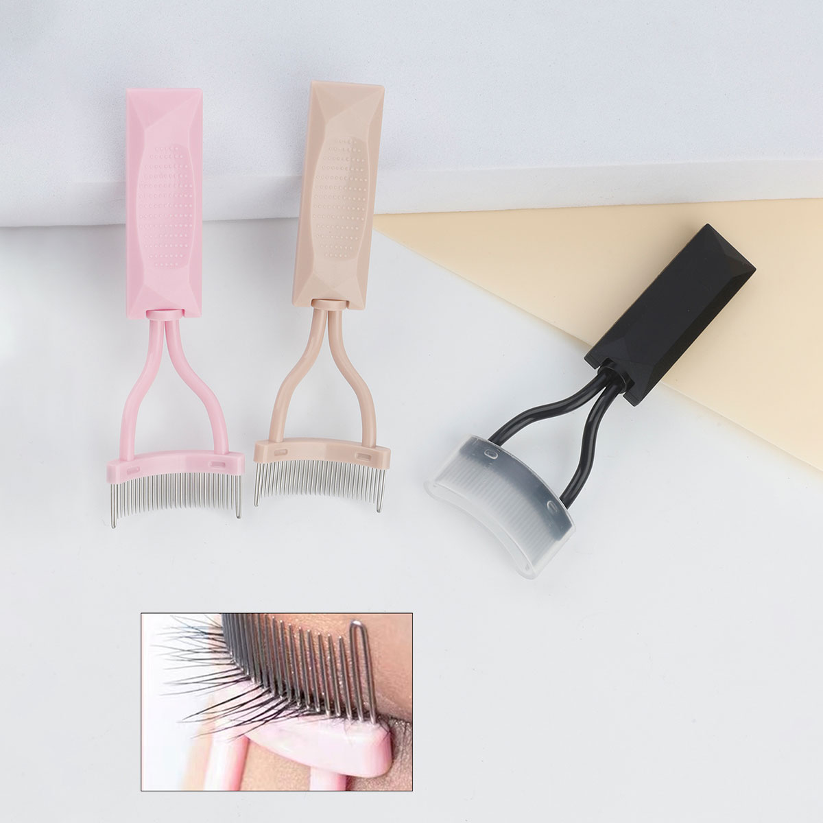 1 шт. Изогнутая расческа для б – обзор и цена Eyelash Extension Guide