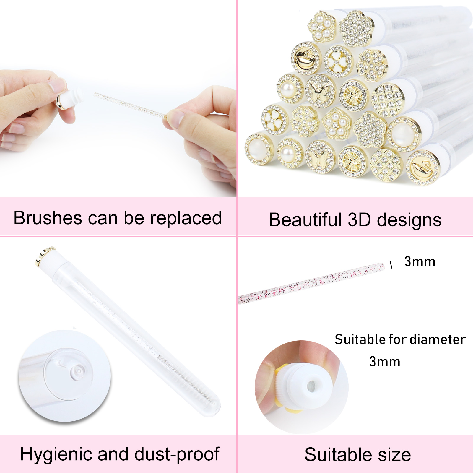 Тушь для ресниц, 30 шт., много – обзор и цена Eyelash Extension Options