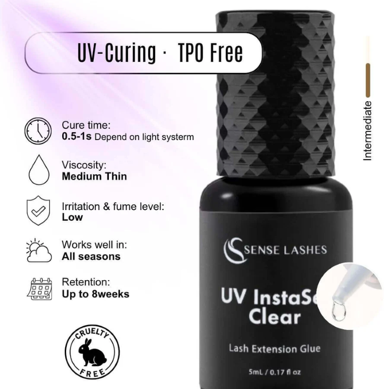УФ-клей для наращивания ресниц – обзор и цена Eyelash Extension Uv Glue