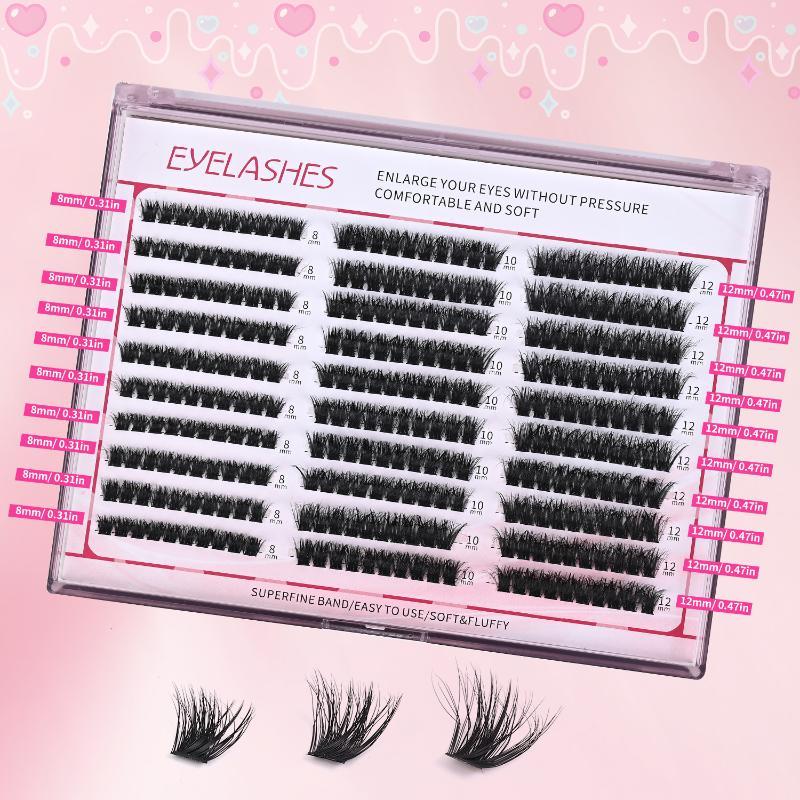 30 рядов кластерных ресниц для – обзор и цена Eyelash Extension Cluster